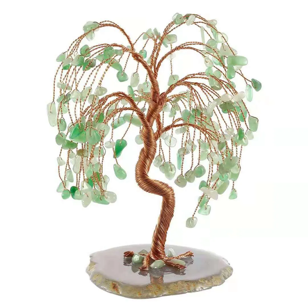 Bulk Artificial Jade Plant Jade Green Feng Shui Money Tree Bonsai Gifts Wholesale