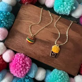 Burger & Fries Pendant