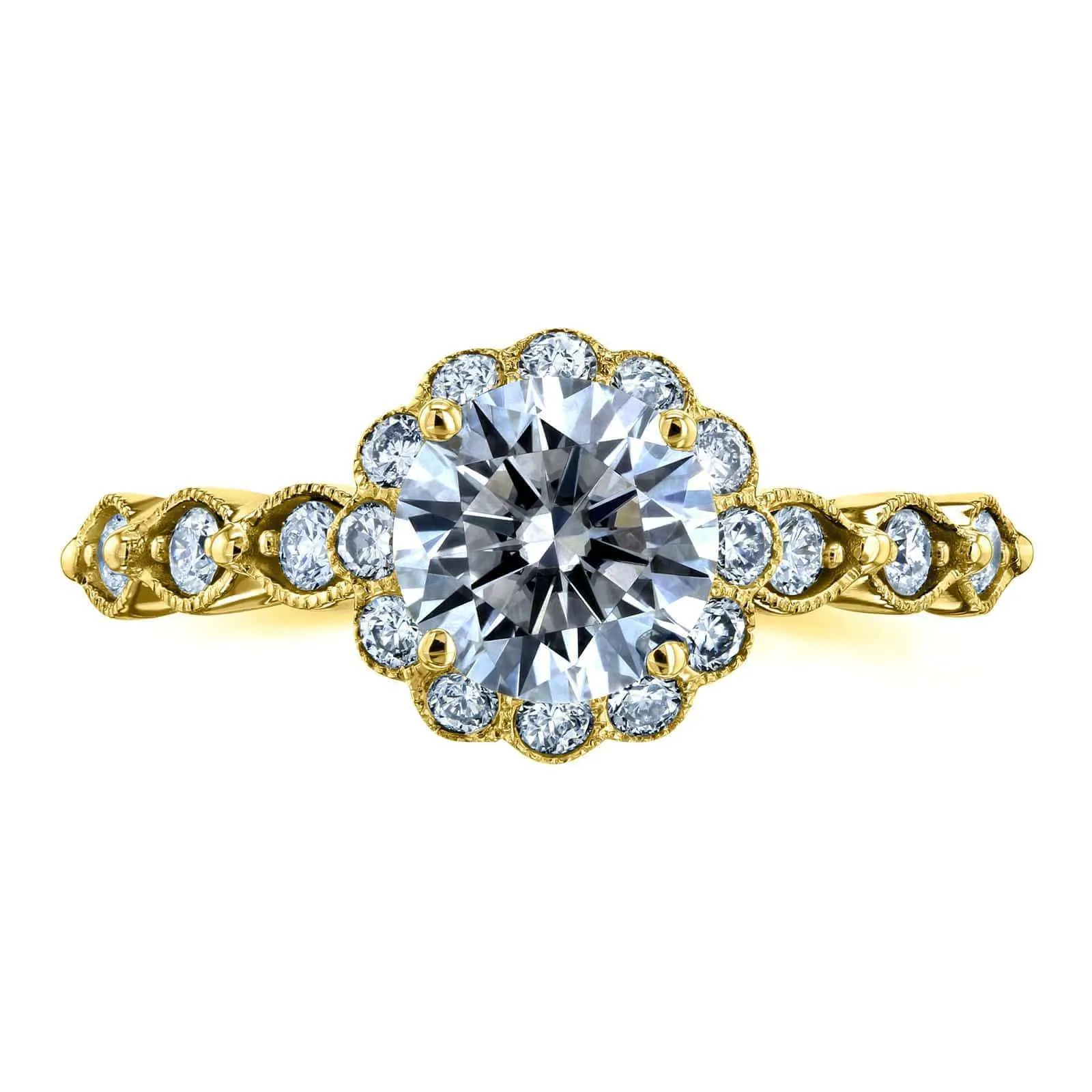 Camellia Ring - Yellow