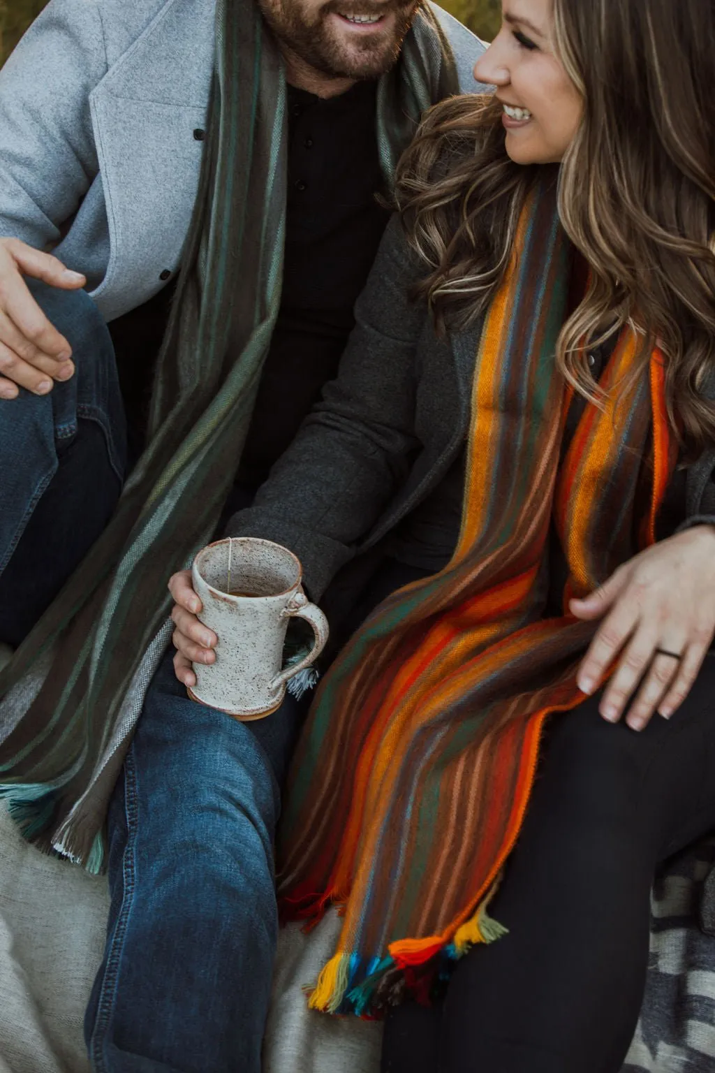 Campfire Alpaca Scarf