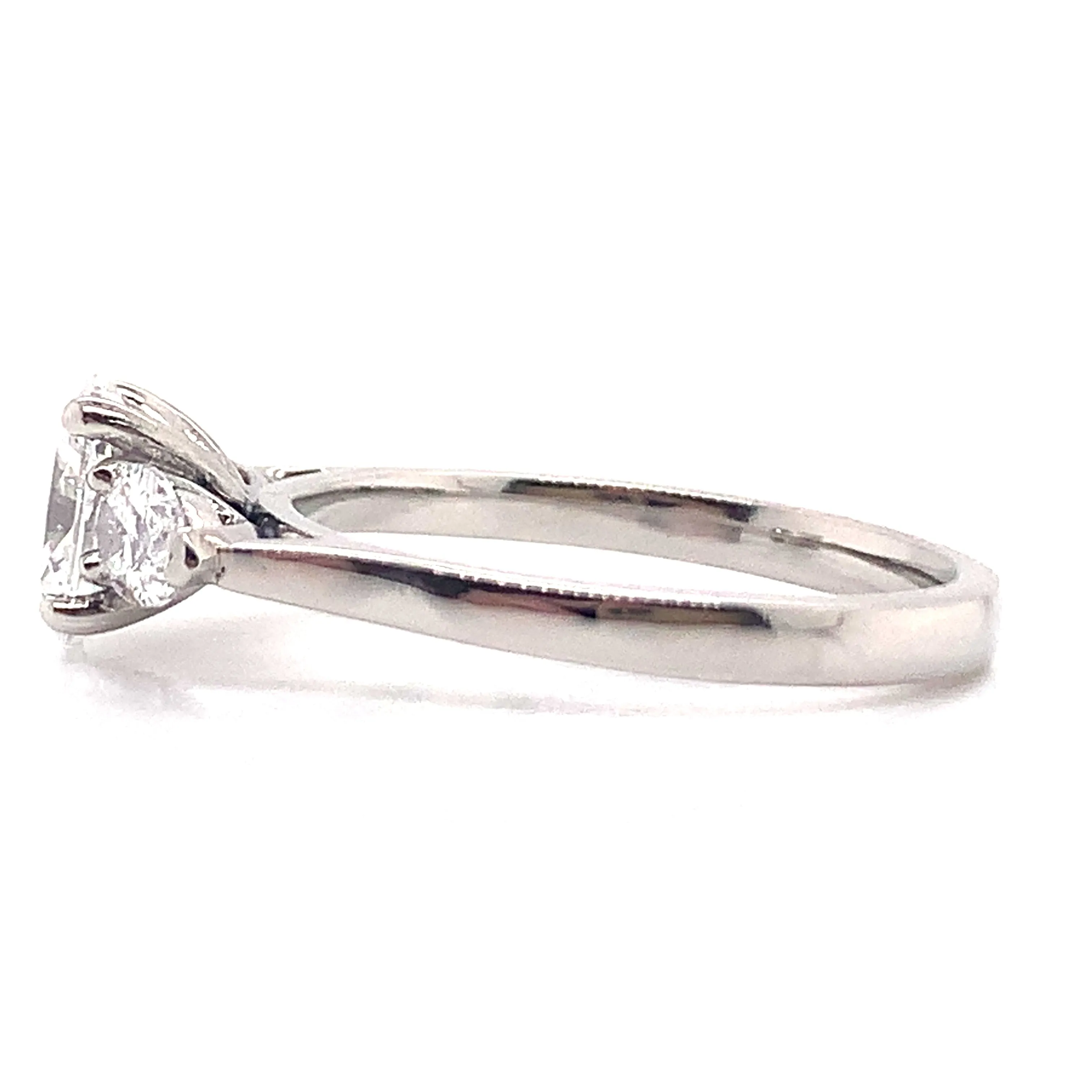 Carmen - Platinum 1.22ct Laboratory Grown Three Stone Diamond Engagement Ring