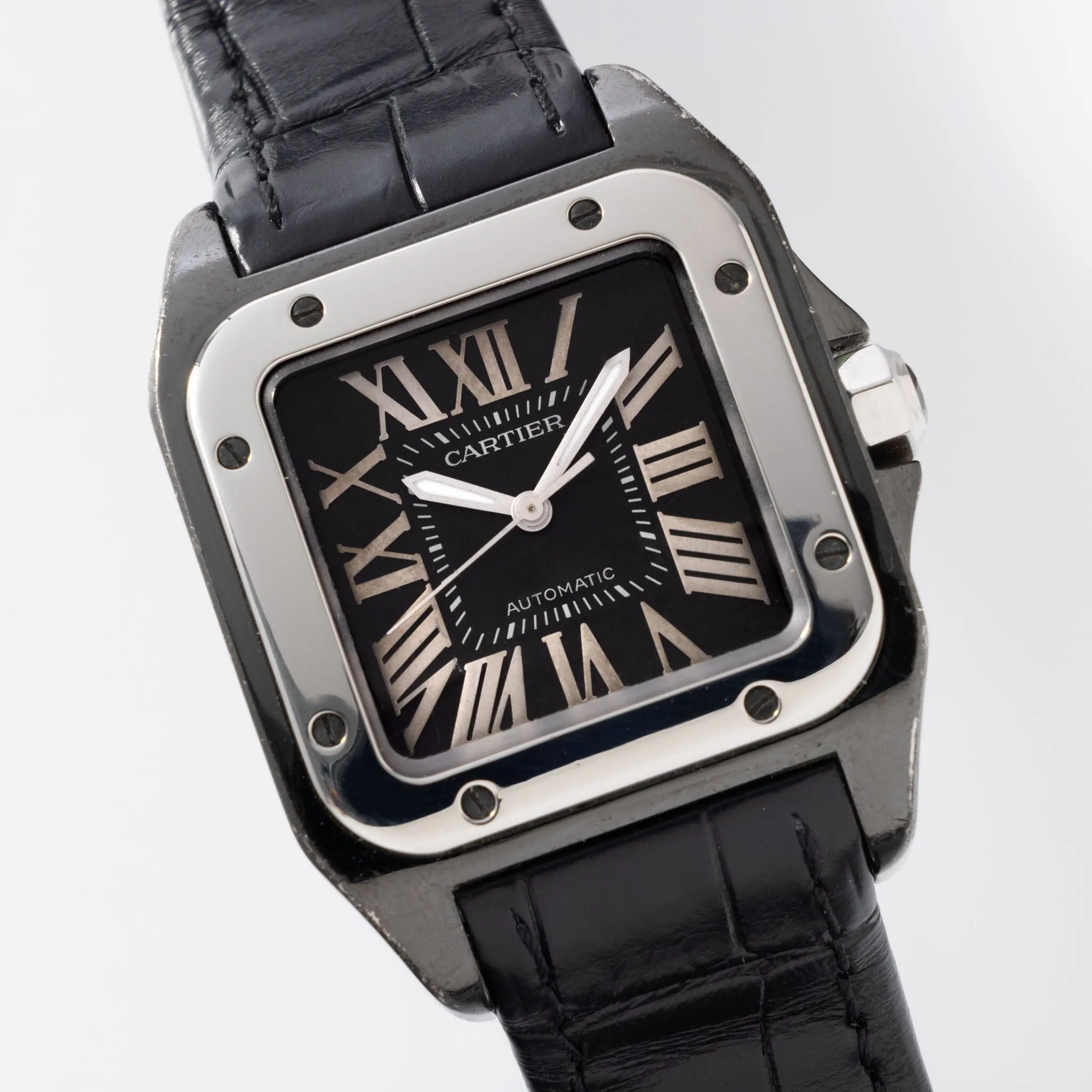 Cartier Santos 100 ADLC Coated Ref 2878