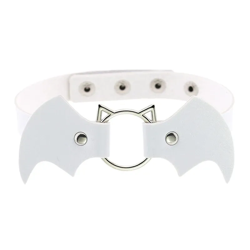 Cat Punk Bat Wings Collar Necklace AD10930