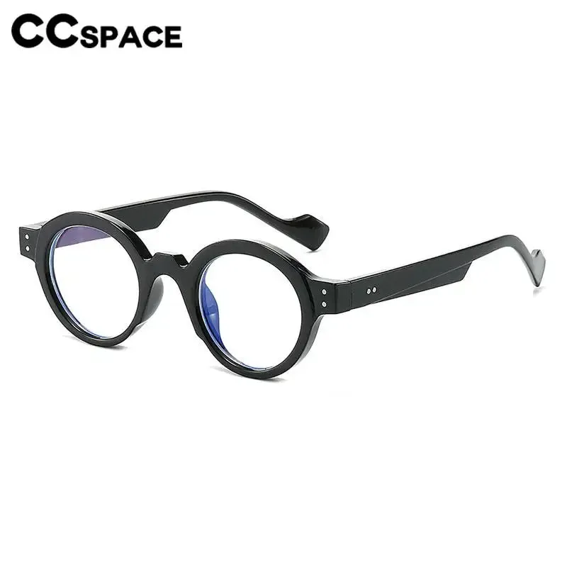 CCspace Unisex Full Rim Round Polycarbonate Reading Glasses R57194