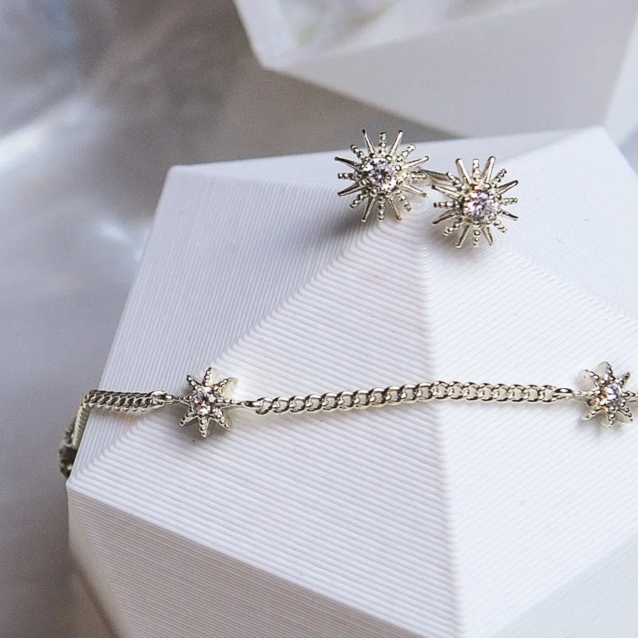 Celeste Star Dainty Studs