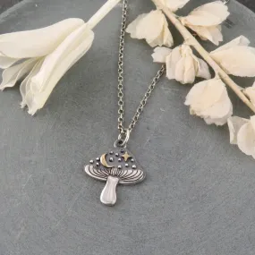 Celestial Mushroom Necklace