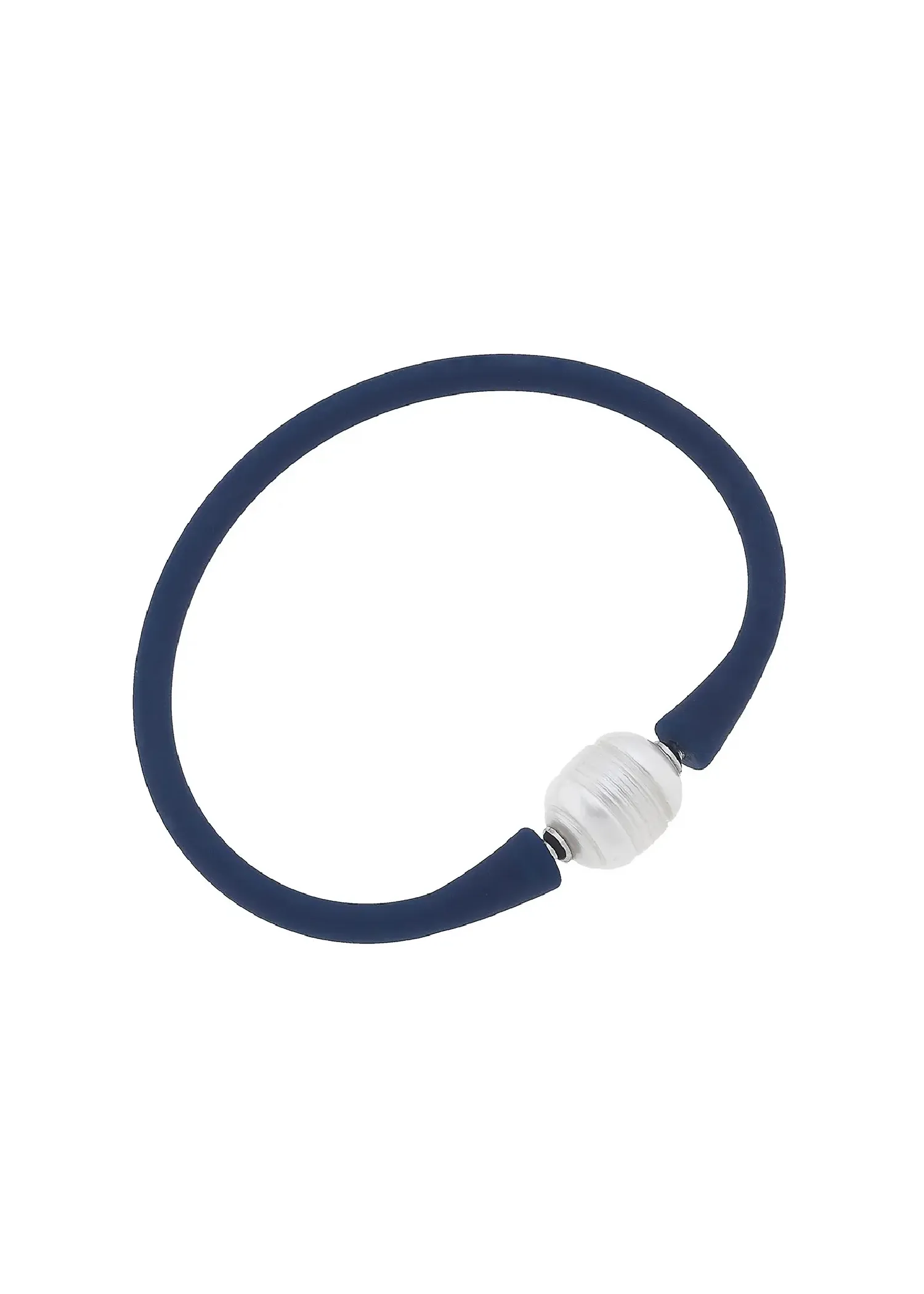 CHILDREN'S BALI FRESHWATER PEARL BRACELET - NAVY