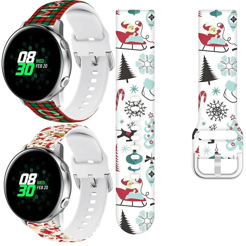 Christmas Watch Straps compatible with the Lacoste 22mm Range