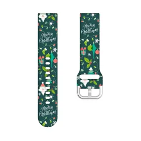 Christmas Watch Straps compatible with the Lacoste 22mm Range