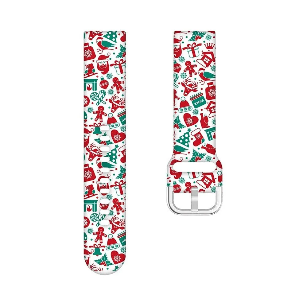 Christmas Watch Straps compatible with the Lacoste 22mm Range