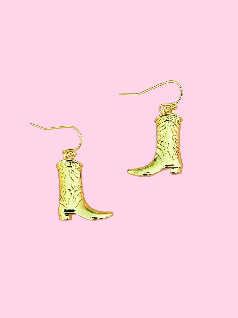 Cowgirl Bootie Dangle Earrings