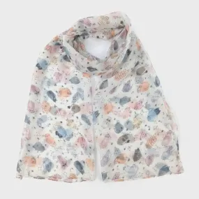 Creative Cat Scarf White