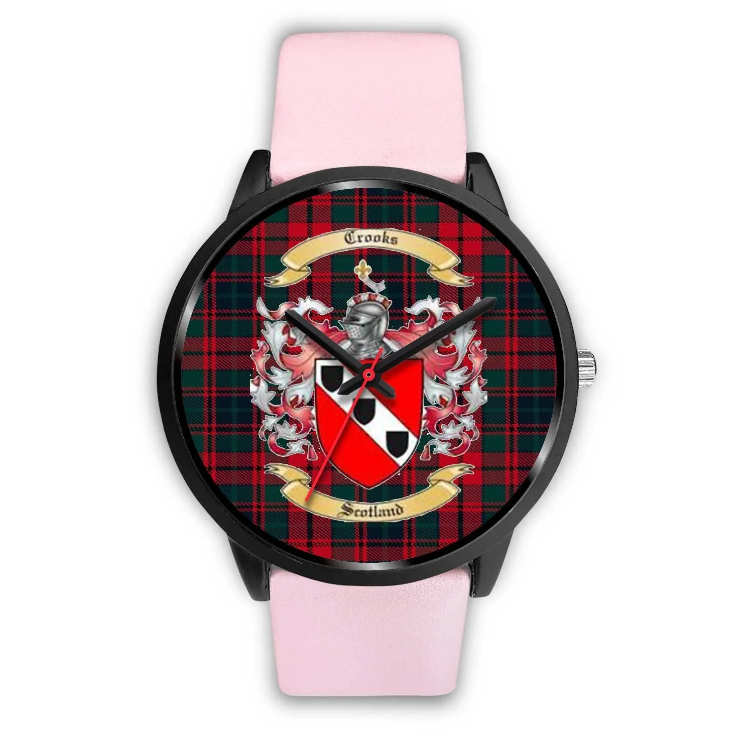 Crook Modern Clan Badge Tartan Black Watch