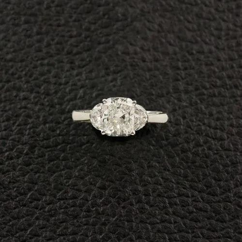 Cushion Diamond Engagement Ring