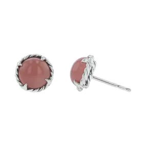 David Yurman Chatelaine Earrings with Chalcedony