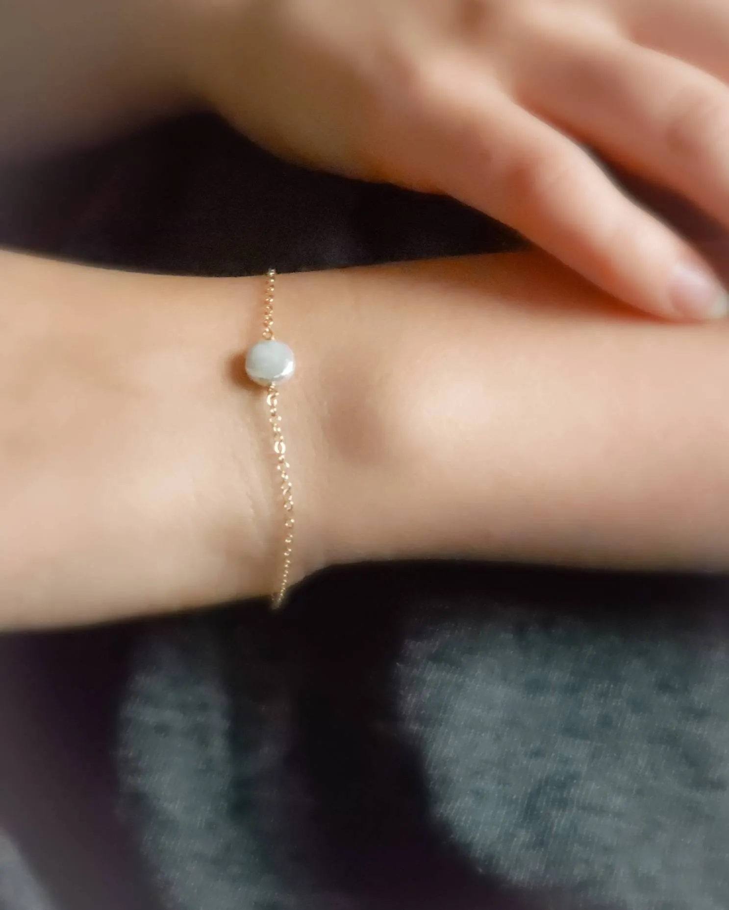 Delicate Pearl Bracelet