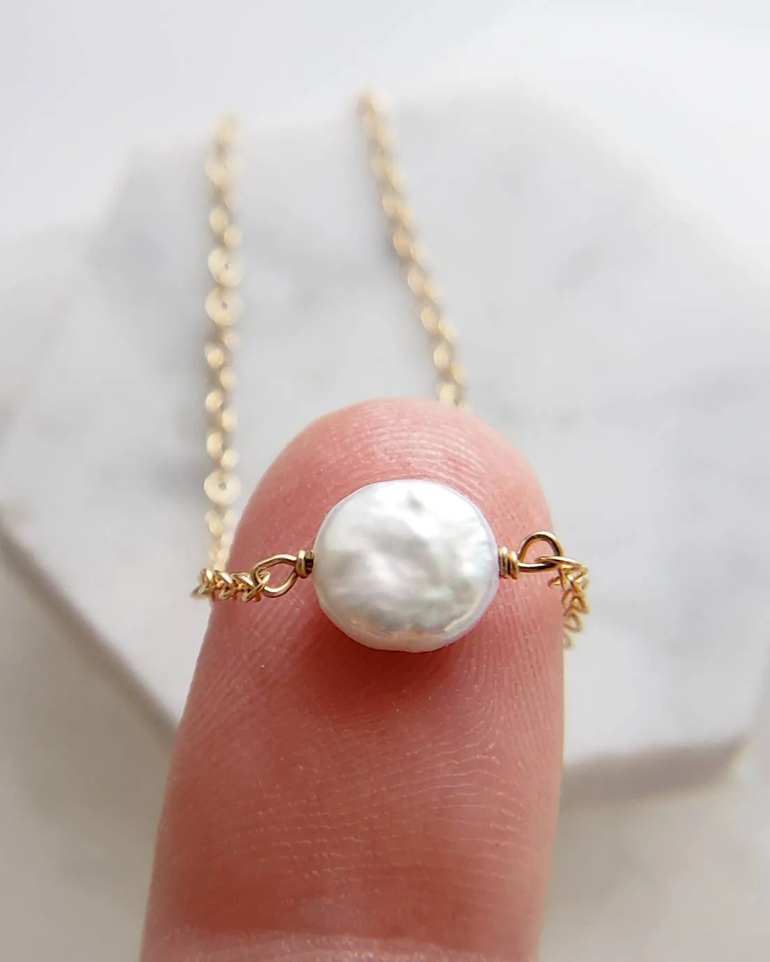 Delicate Pearl Bracelet