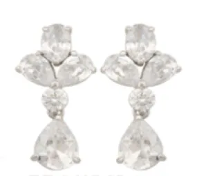 Dezi Cubic Zirconia Drop Earrings