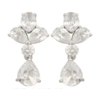 Dezi Cubic Zirconia Drop Earrings