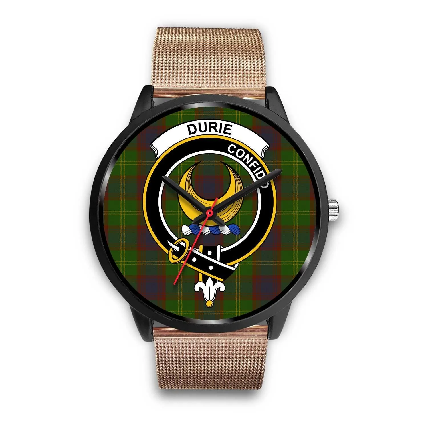 Durie Clan Badge Tartan Black Watch