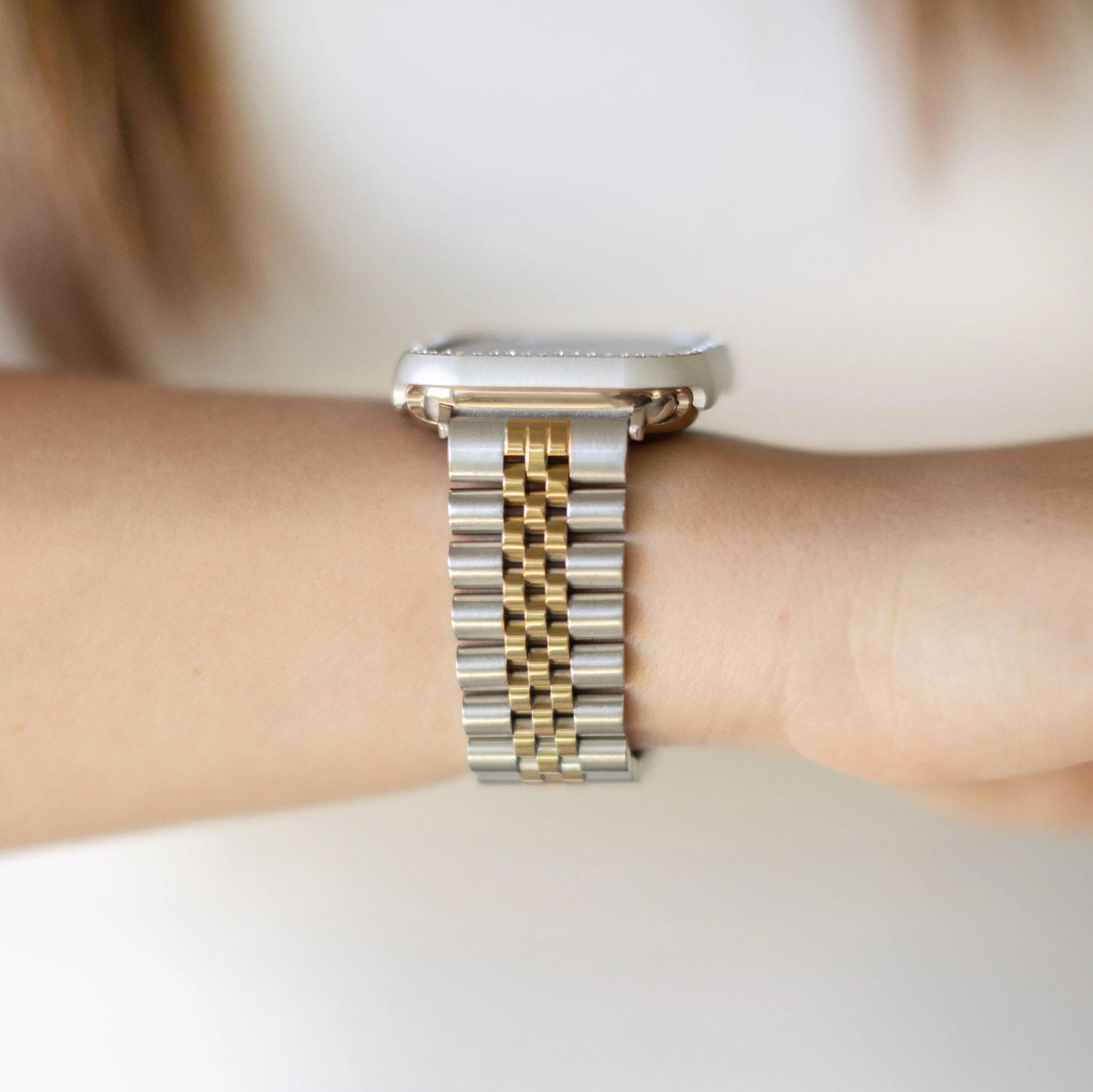 Elle Silver & Gold Smart Watch Band