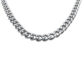 Estate Waldemar Style Sterling Silver Watch Chain 15.5"