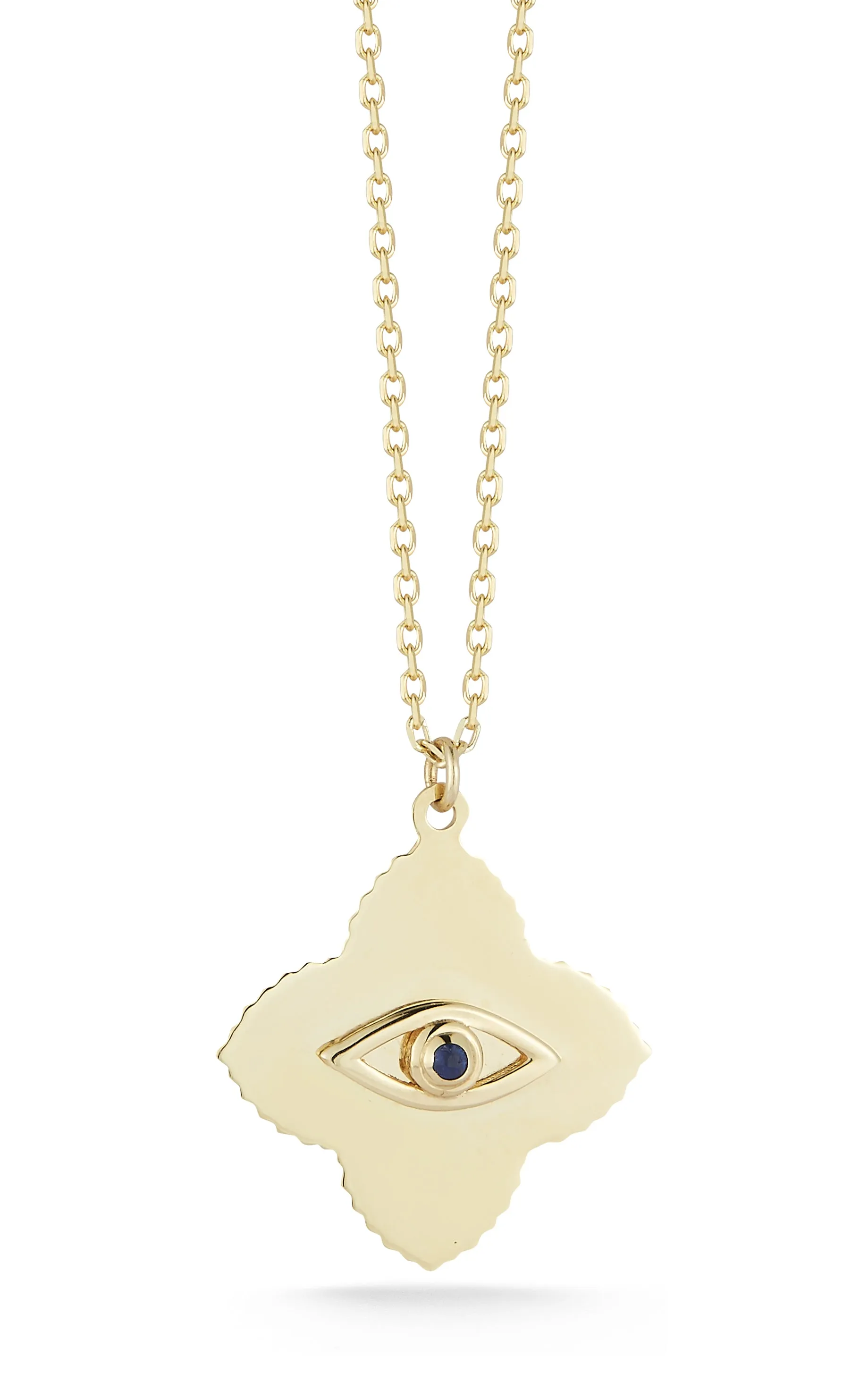 Evil Eye X Clover Necklace