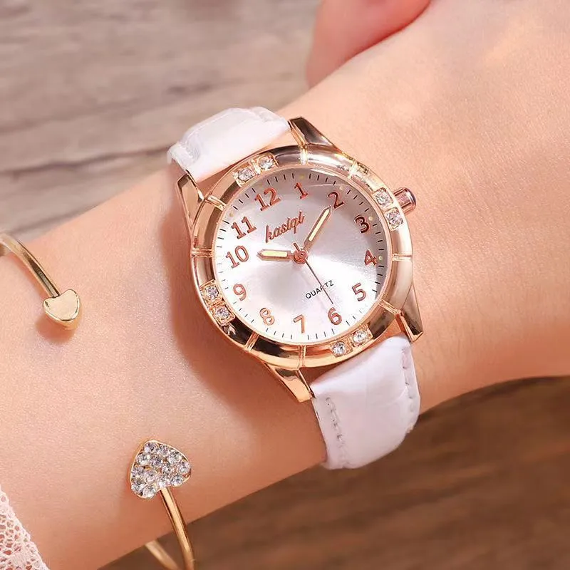 Fashion Student Electronic Quartz Watch Cute Luminous Digital Life Waterproof Women's Watch