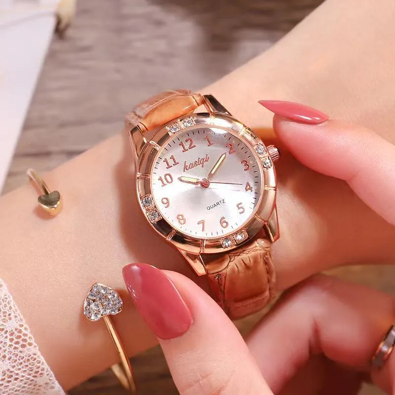 Fashion Student Electronic Quartz Watch Cute Luminous Digital Life Waterproof Women's Watch