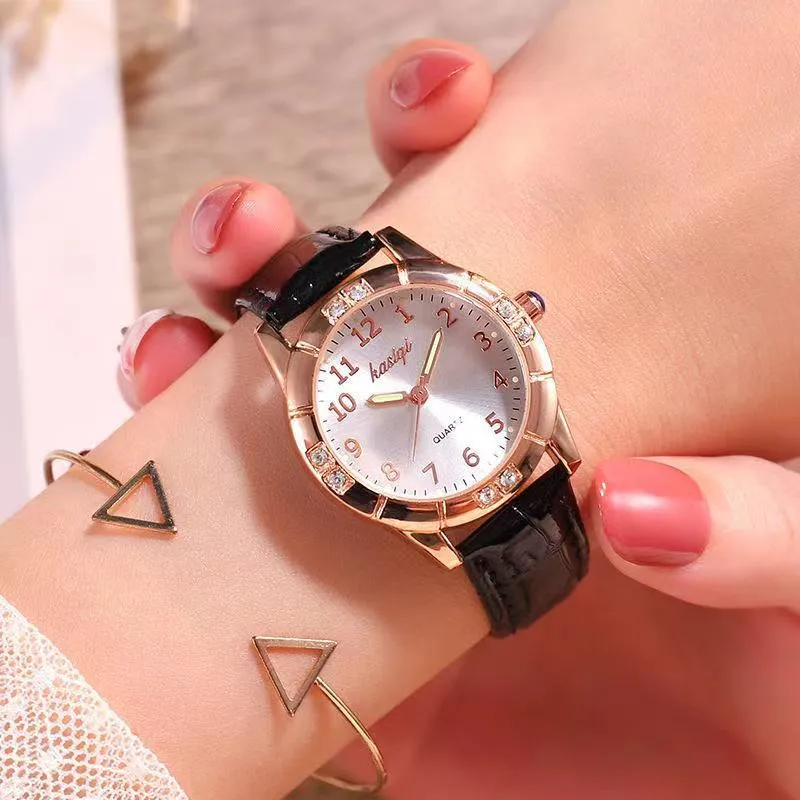 Fashion Student Electronic Quartz Watch Cute Luminous Digital Life Waterproof Women's Watch