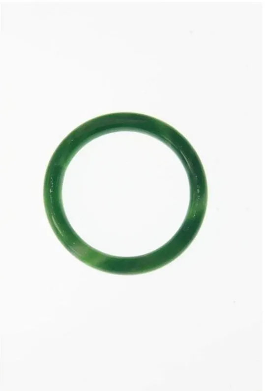 Faux Jade Bangle