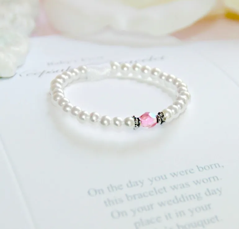 First Bracelet/Bride Keepsake Infant First Bracelet-Top Seller