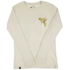 Florida Cracker Trading Co. Men's Tan Deer Skull LS T-Shirt