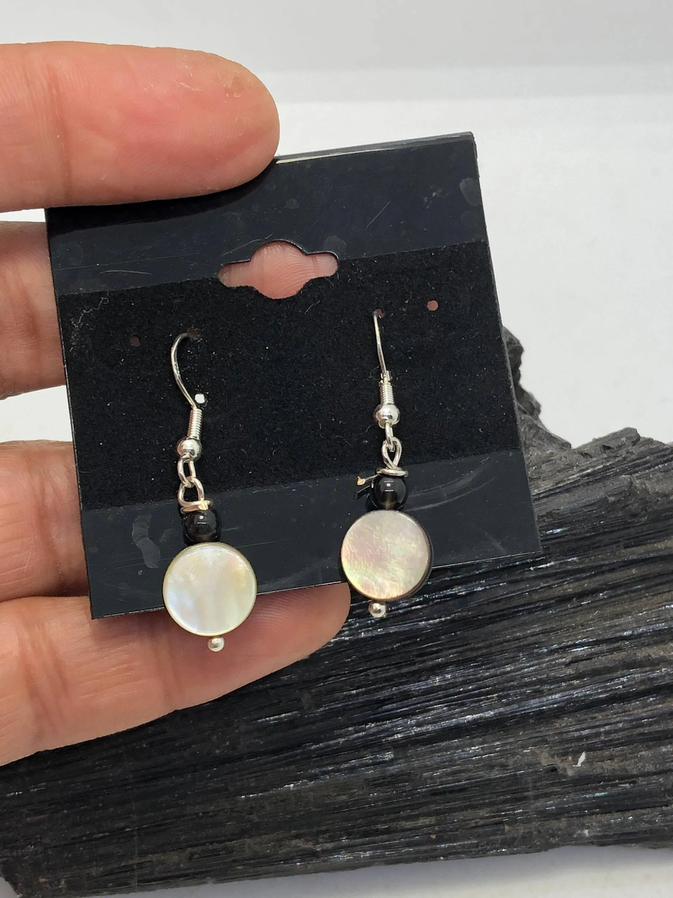 Gemstone Sterling Silver Hooks Drop Dangle Earrings