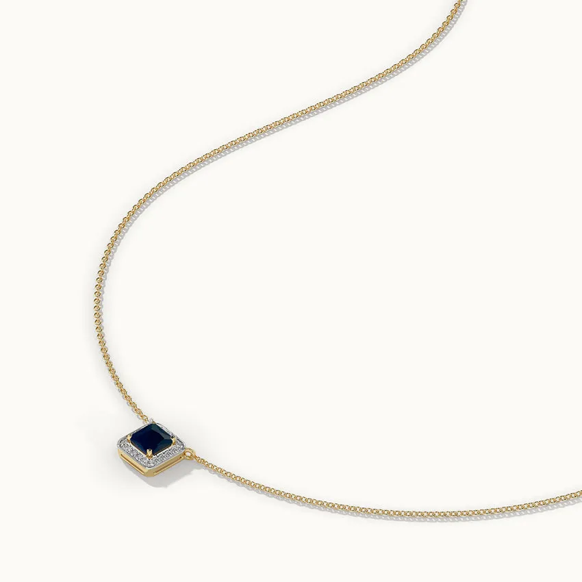 Geometric Diamond Necklace