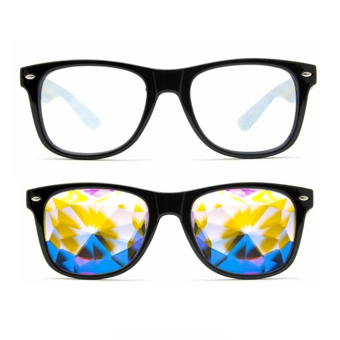 GloFX Ultimate Diffraction & Kaleidoscope Glasses Bundle