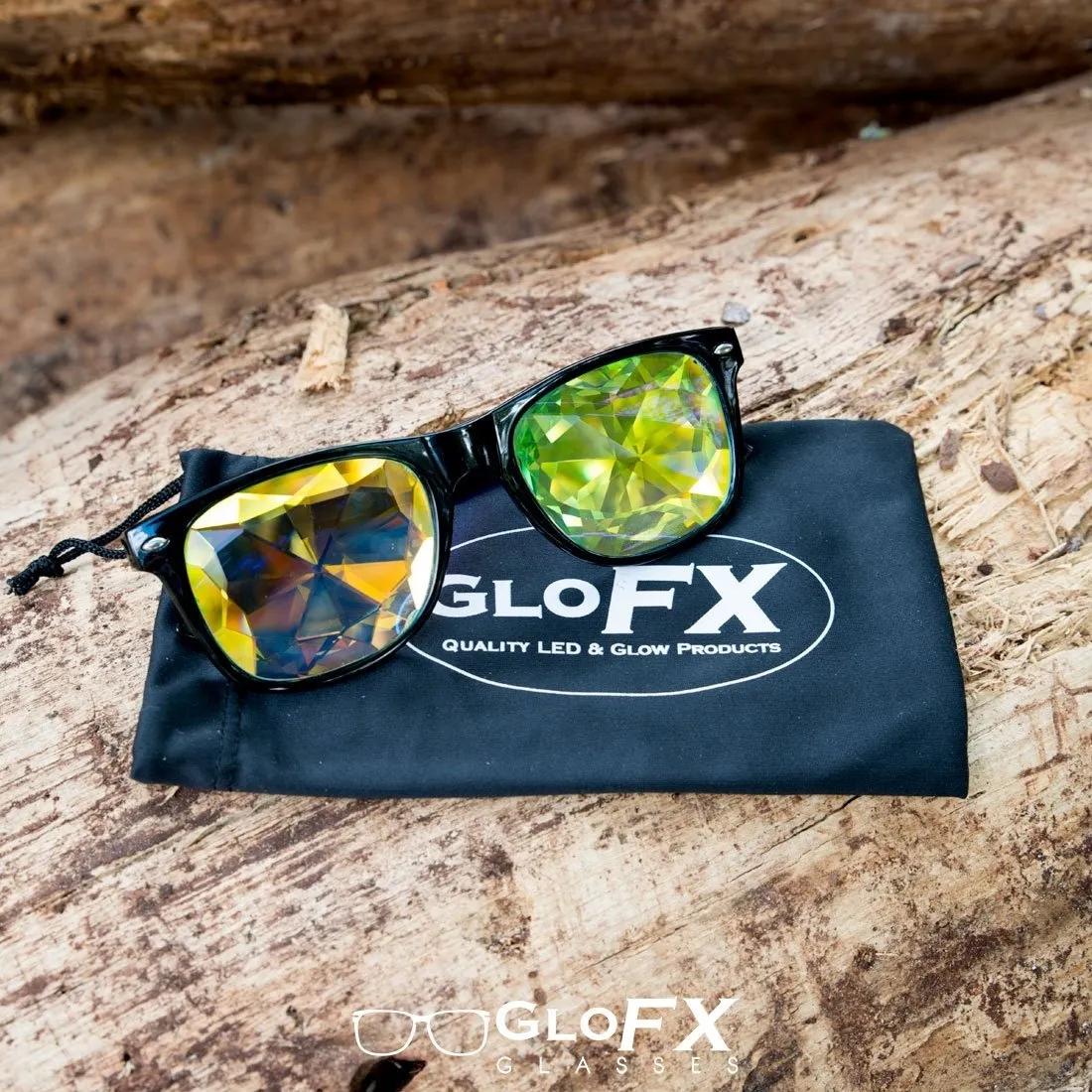 GloFX Ultimate Diffraction & Kaleidoscope Glasses Bundle