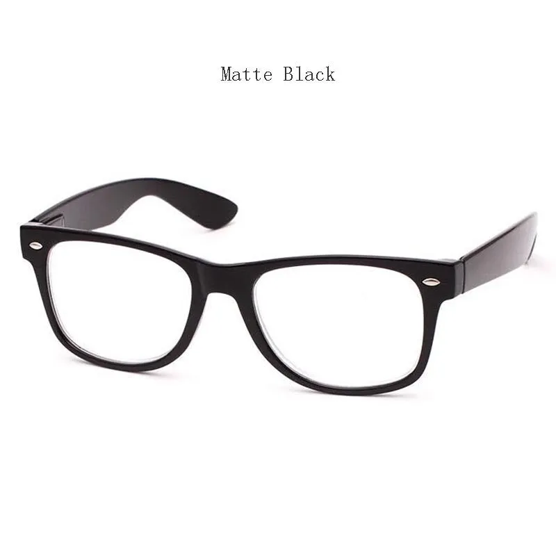 Hdcrafter Unisex Full Rim Square Acetate Frame Reading Glasses H9002