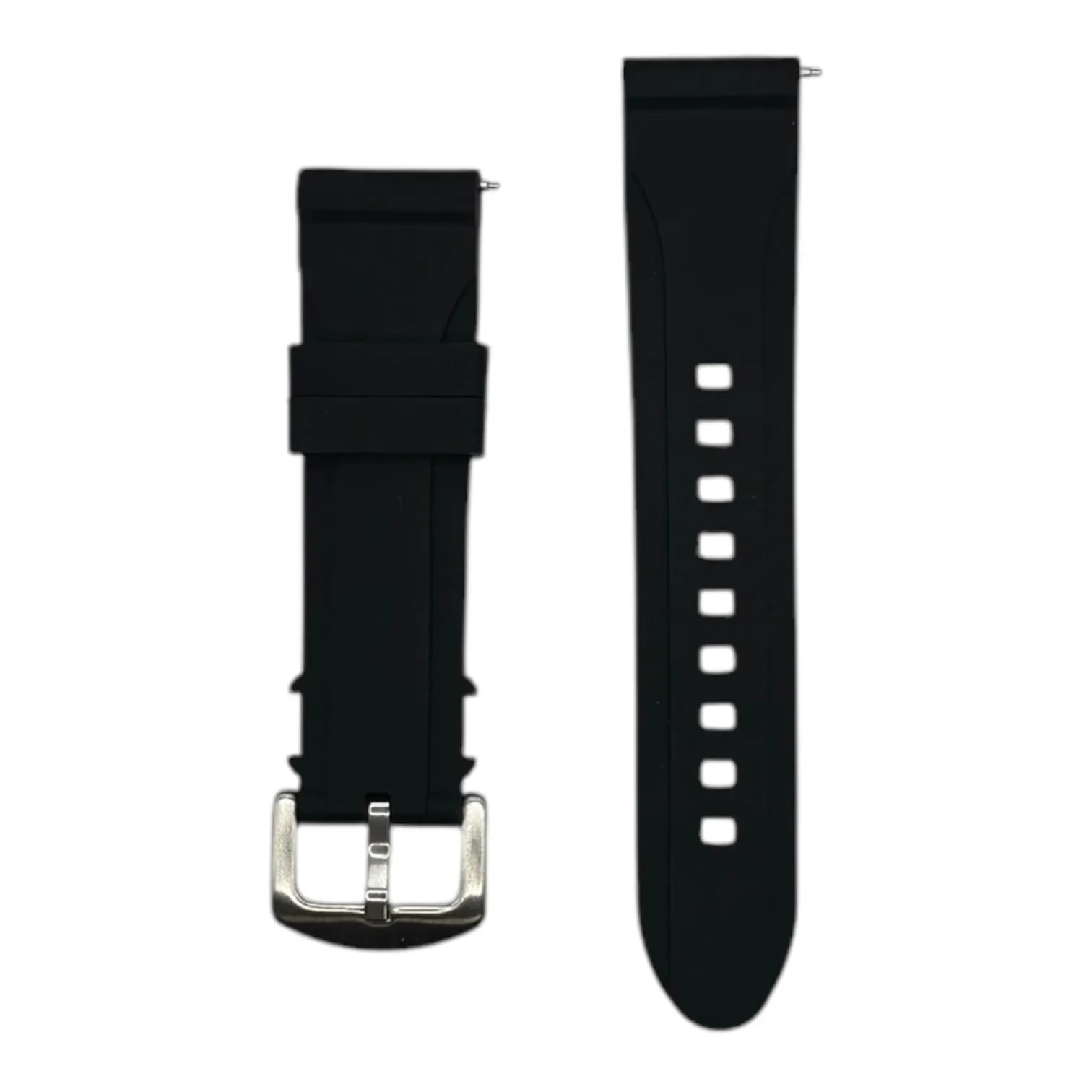 Heritage Elite Premium Silicone Watch Straps with the Kogan Active  II Smart Watch