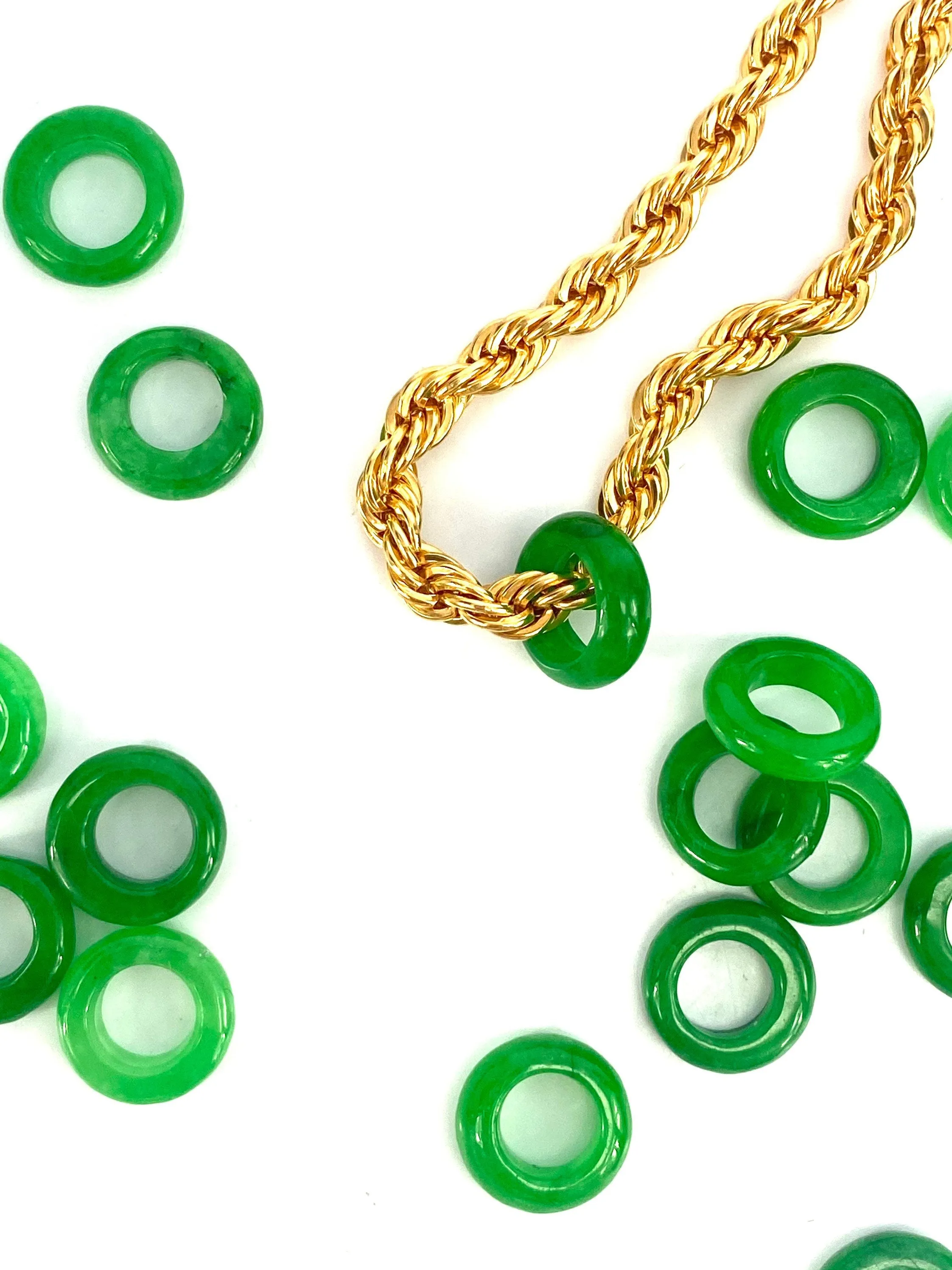 Jade Beads, Sku#BG56