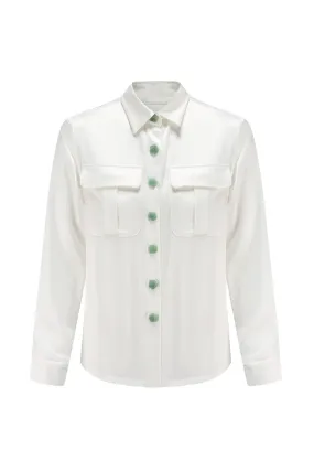 Jade Blouse White