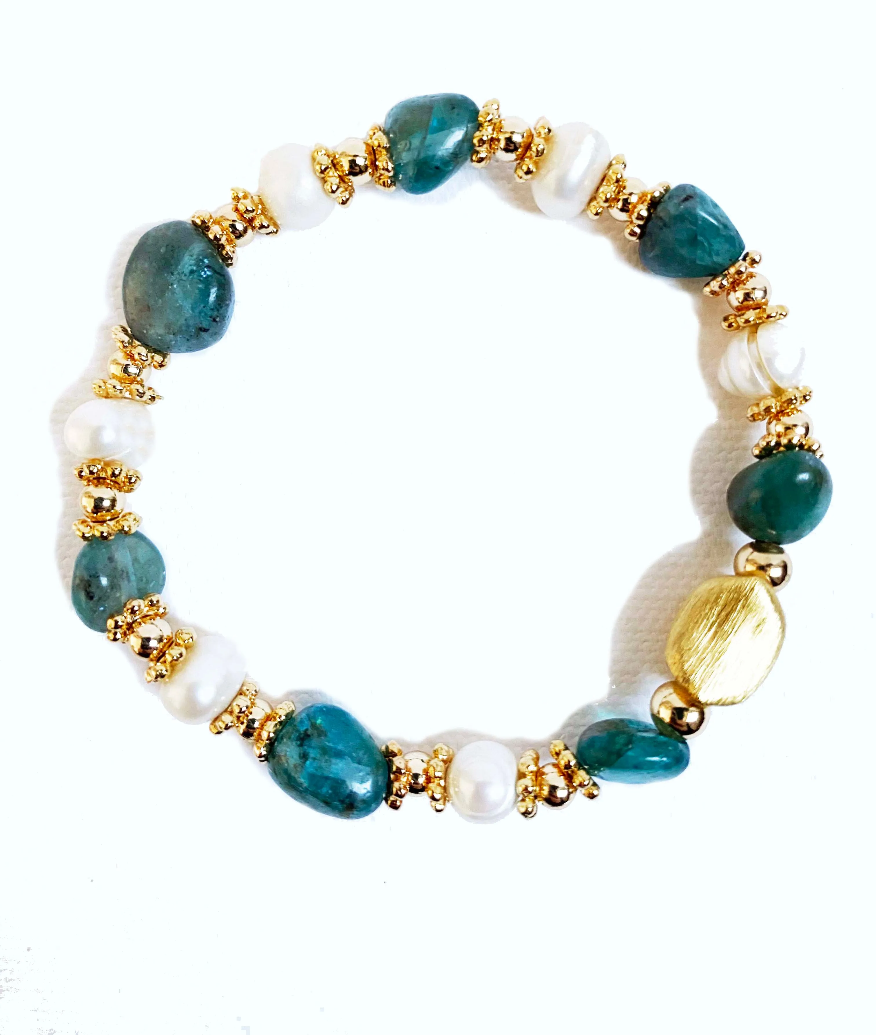 Jade Green Quartz Bracelet