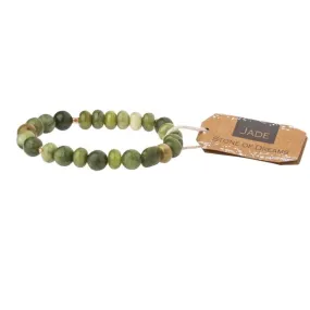 Jade Stone Stacking Bracelet