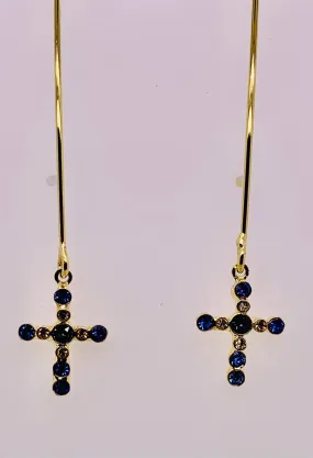 Jodie Cross Dangle Earring