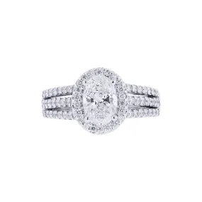 Kaylee Certified Ready for Love Diamond Engagement Ring 1 3/8ct