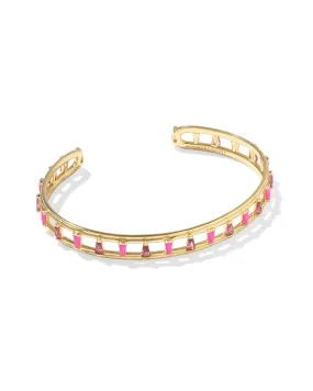 Kendra Scott Mixed Pink Kelsey Cuff Bracelet