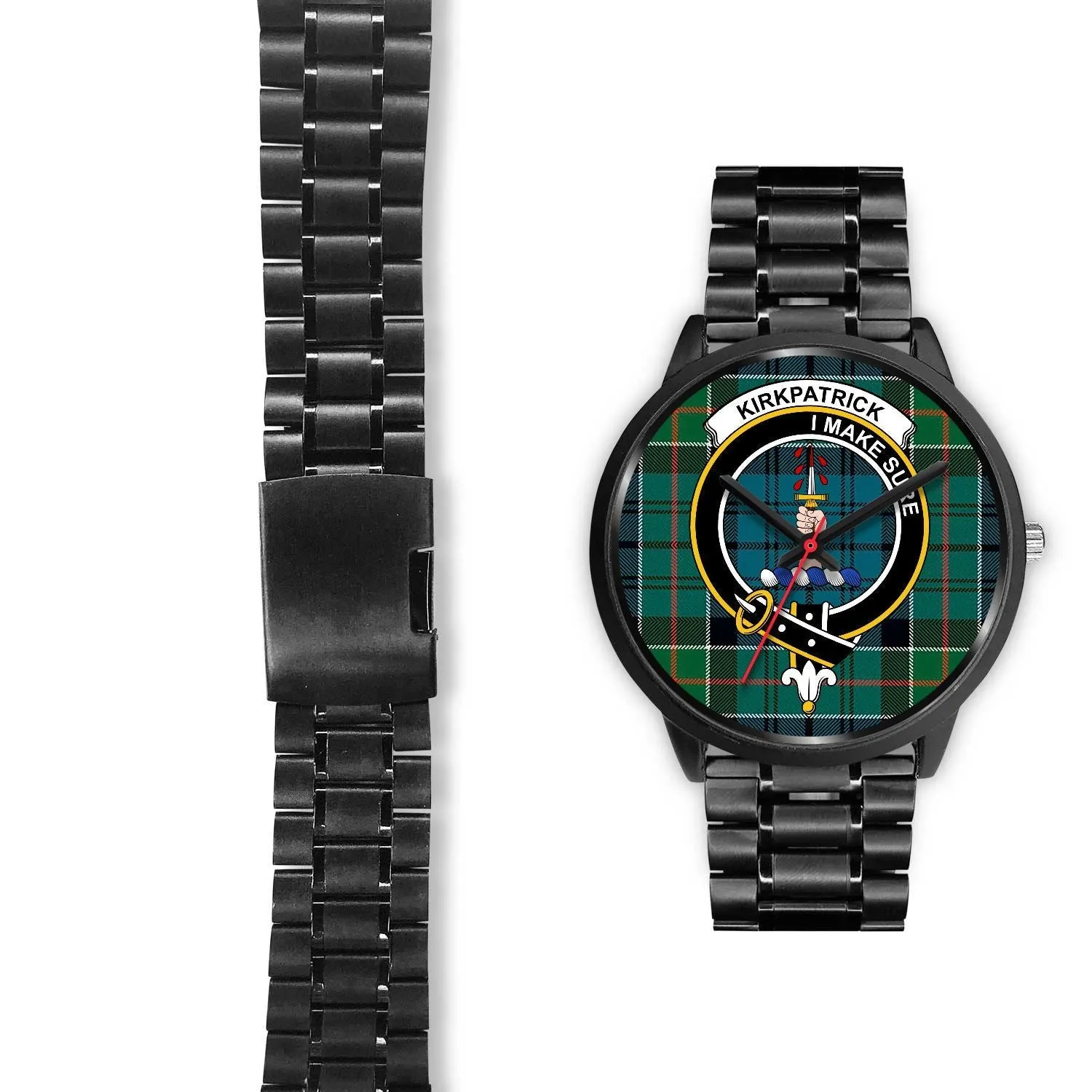 Kirkpatrick Clan Badge Tartan Black Watch