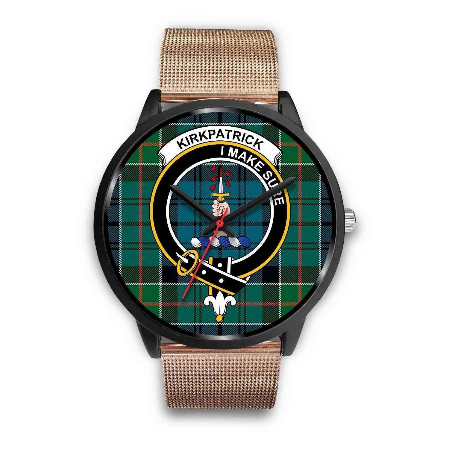 Kirkpatrick Clan Badge Tartan Black Watch