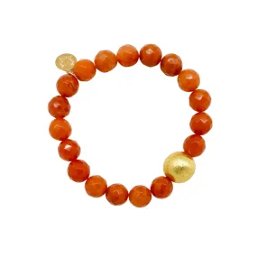 Lauren Burnt Orange Bracelet