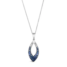 Le Vian Pendant featuring Denim Ombré Sapphires in 14K Vanilla Gold